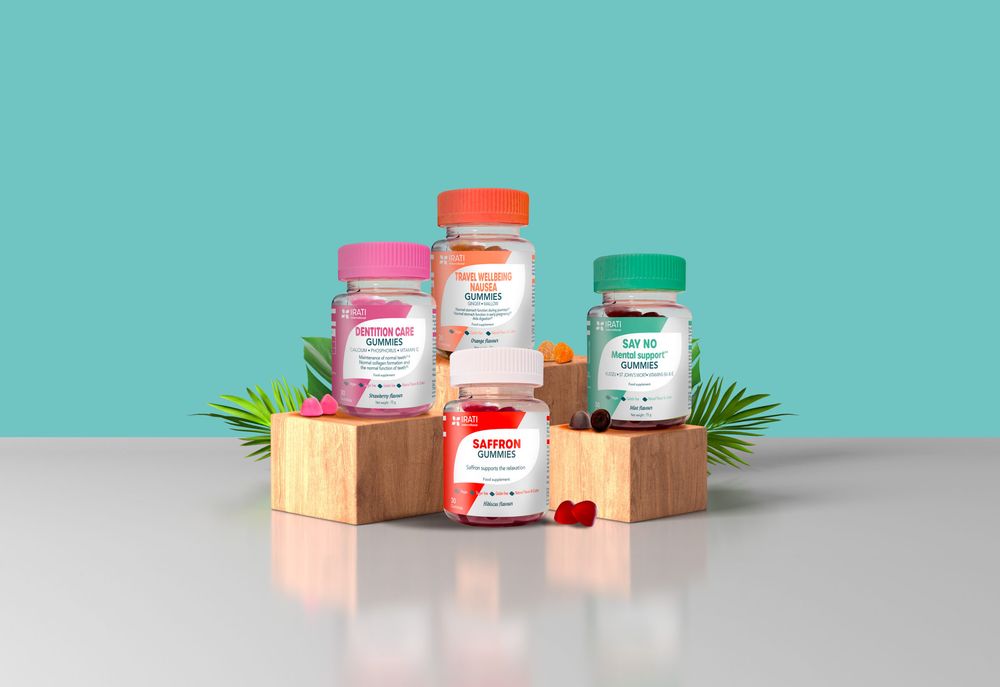 Thumbnail New gummies: Travel, Mental, Smile, Relaxation