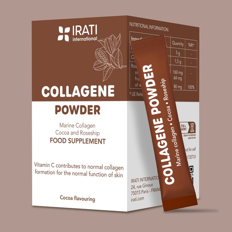 Collagen powder cocoa