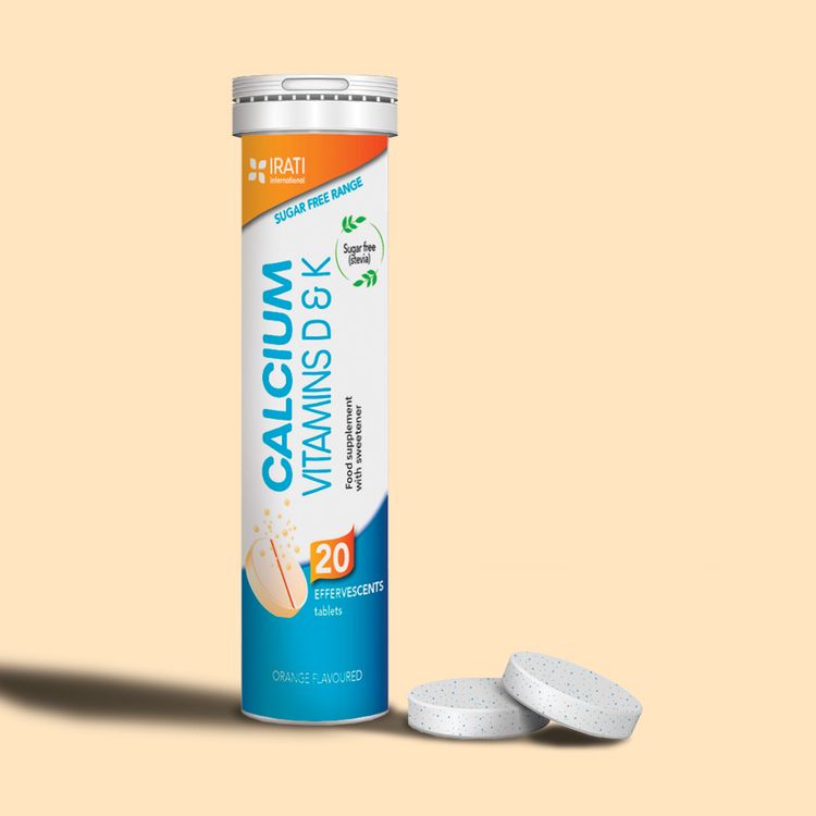 Calcium + Vitamins D + K (sugar-free)